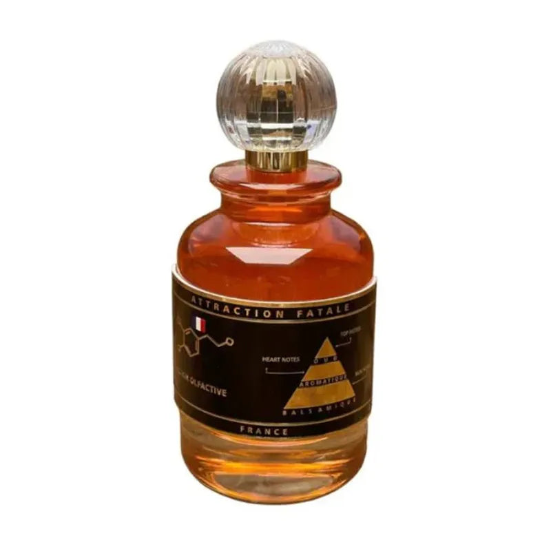 Perfume de nicho Gevill France Attraction Fatale en presentación 120ml Elixir Olfactive con aroma envolvente y duradero