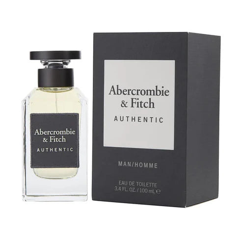 Fragancia Authentic Man de Abercrombie para hombre Eau de Toilette 100ml con aroma moderno que combina frescura cítrica y profundidad amaderada

