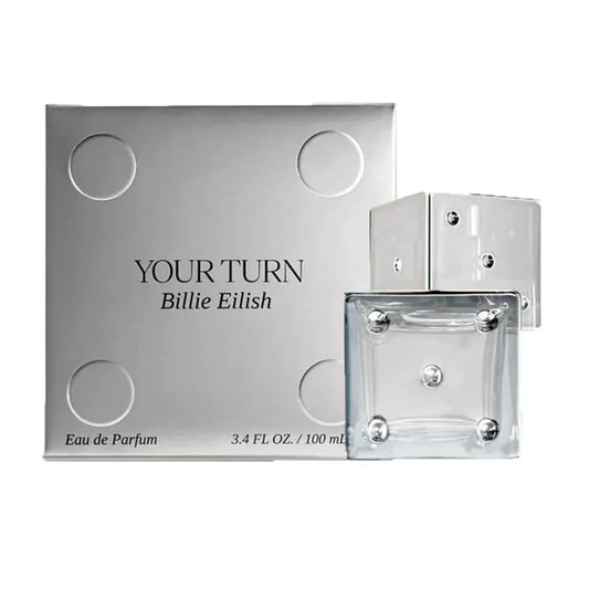 Perfume Billie Eilish Your Turn Eau De Parfum 100ml fragancia unisex con notas de cardamomo jengibre y bergamota ideal para un estilo moderno