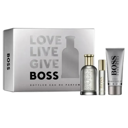Fragancia Bottled set de Hugo Boss para hombre Eau de Parfum 100ml ideal para regalo con aroma sofisticado

