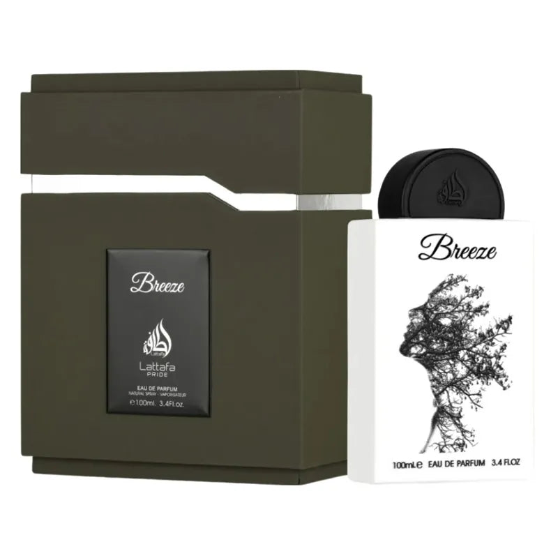 Fragancia Breeze de Lattafa unisex Eau de Parfum 100ml con aroma ligero y refrescante para uso diario

