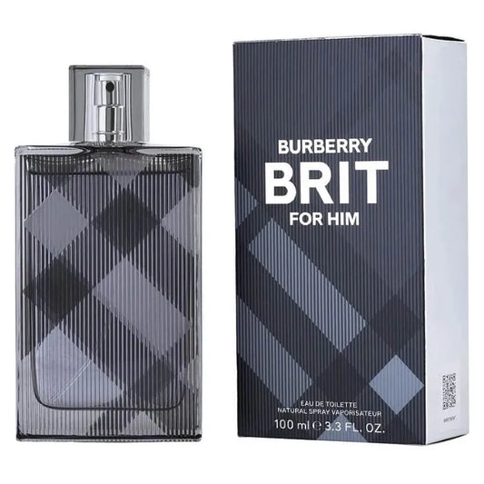 perfume burberry brit for him eau de toilette para hombre frasco de 100 mililitros