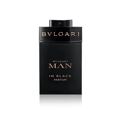 frasco del perfume bvlgari man in black de cien mililitros para hombre elegante y sofisticado