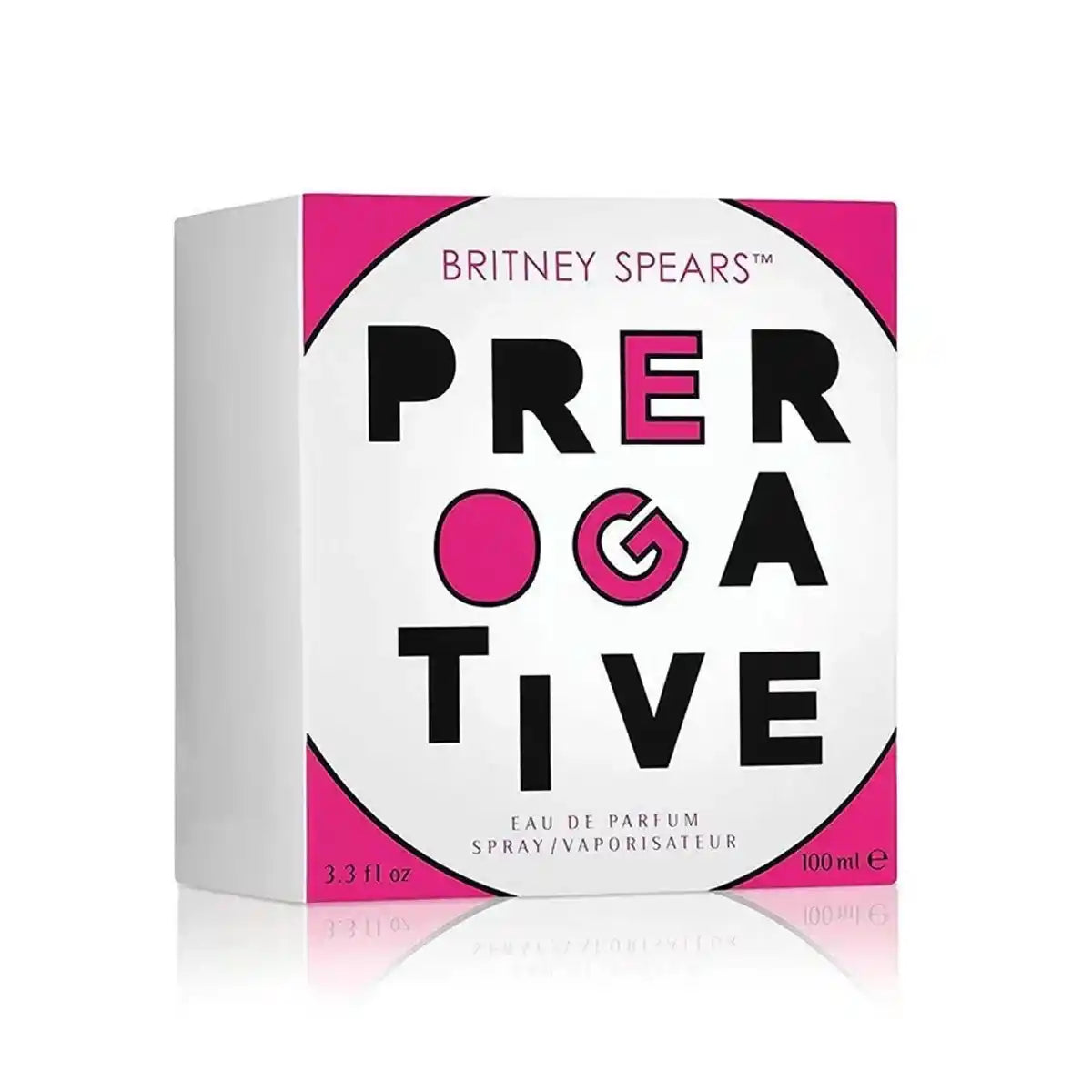 Caja de Britney Spears Prerogative Eau de Parfum 100 ml para mujer.