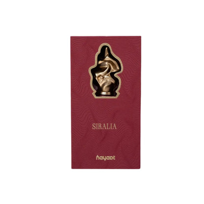 caja y frasco de nayaat siralia edp 90 ml para mujer y hombre