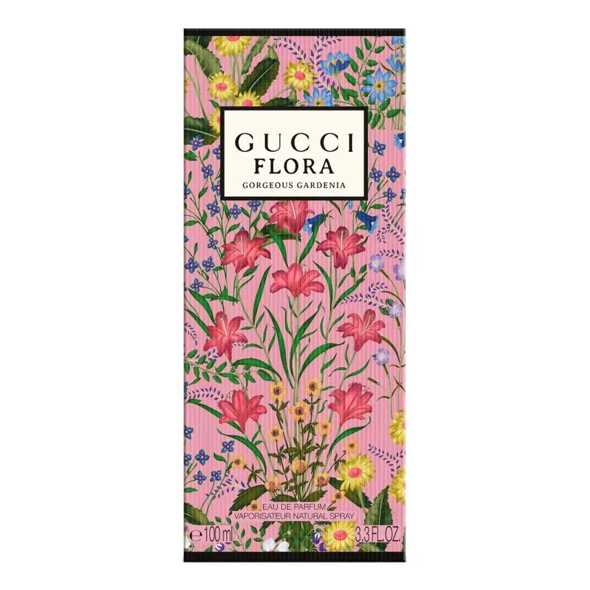 Caja de Gucci Flora Gorgeous Gardenia EDP 100 ml para mujer, presentación original