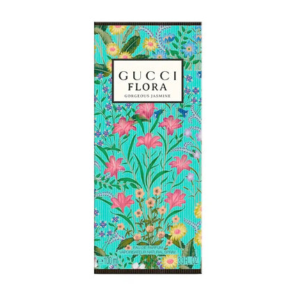 Caja de Gucci Flora Gorgeous Jasmine EDP 100 ml para mujer