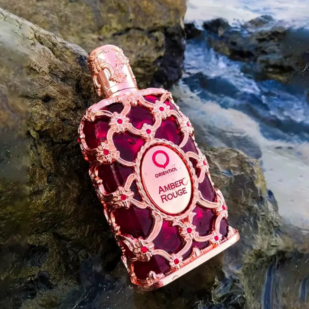 Caja Orientica Amber Rouge EDP 150ml