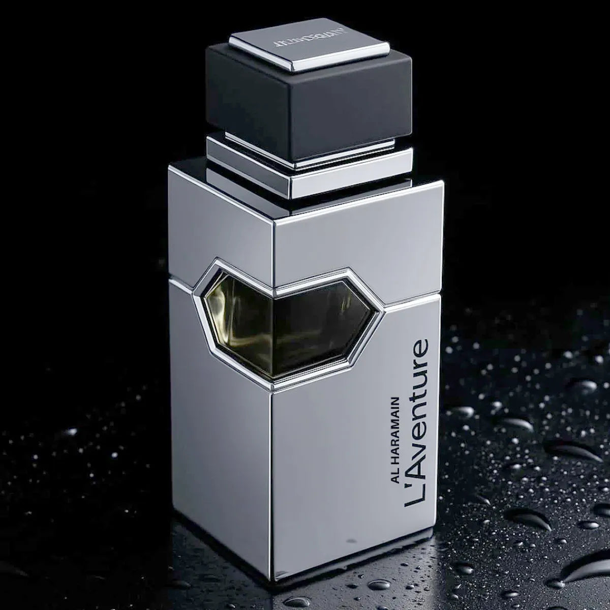 Caja de presentación oficial del perfume para hombre Al Haramain L'Aventure 200ml
