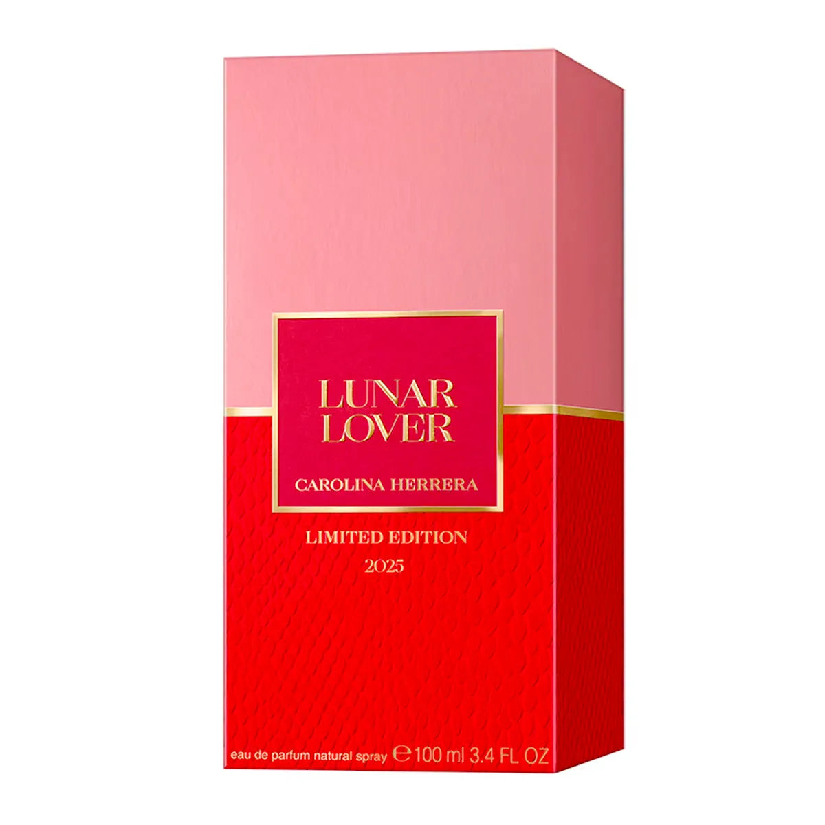 Caja de presentación oficial del perfume Carolina Herrera Lunar Lover 100ml