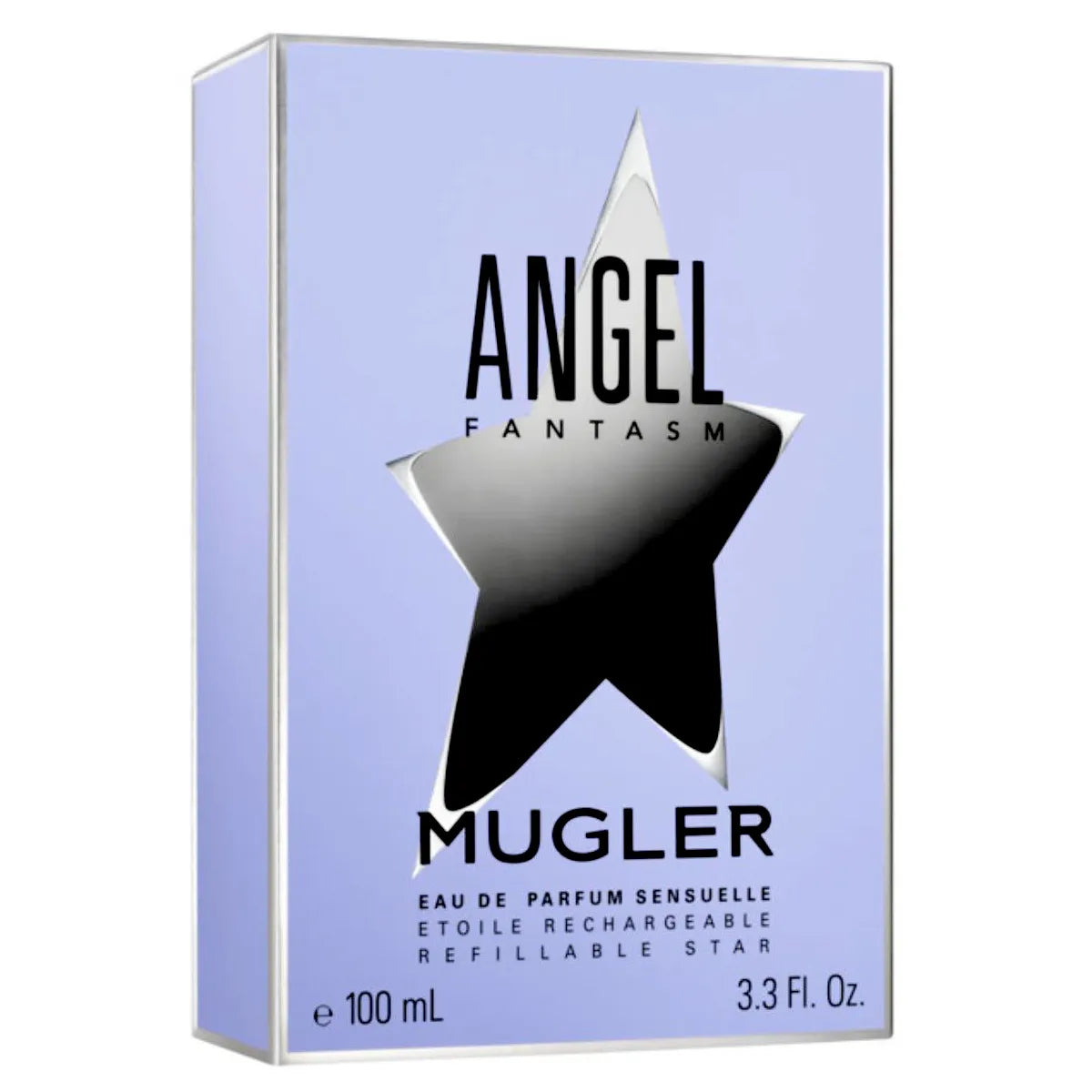 Caja de presentación oficial del perfume para mujer Mugler Angel Fantasm EDP Sensuelle 100ml