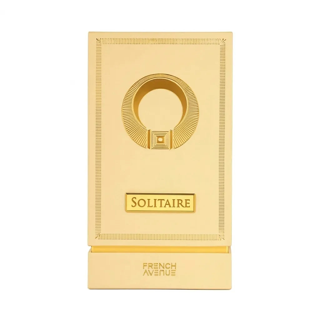 Caja de presentación oficial del perfume Solitaire French Avenue 100ml