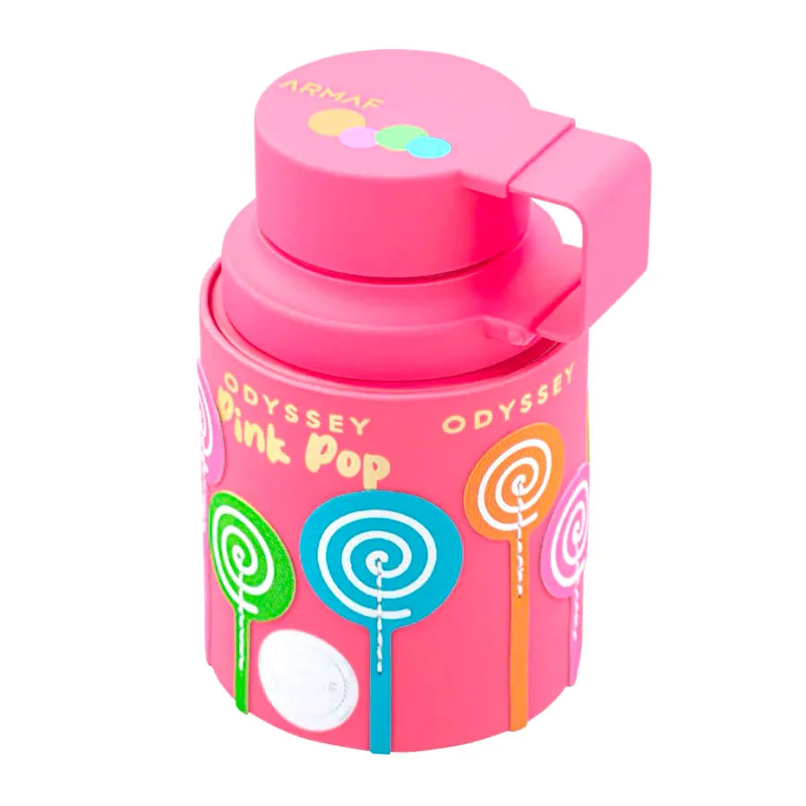 Vista frontal del perfume Armaf Odyssey Pink Pop Eau de Parfum