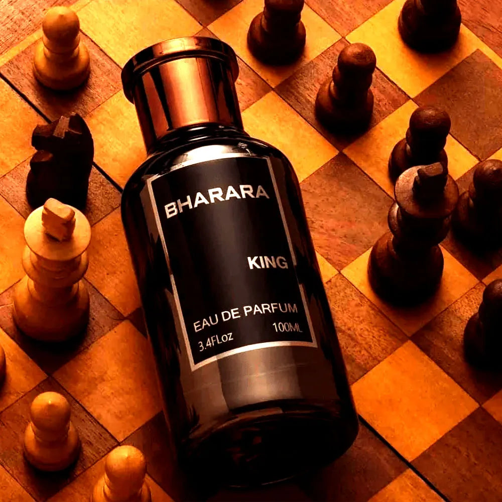 Frasco del perfume Bharara King Eau de Parfum para hombre