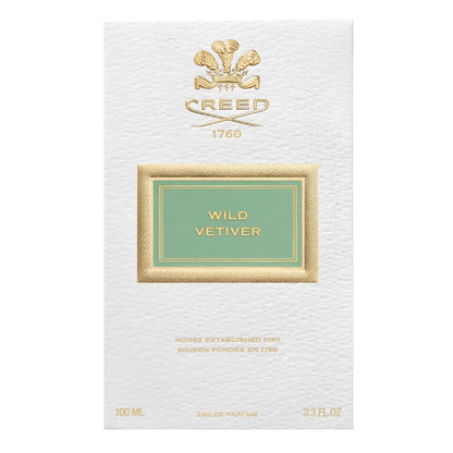 Caja original del perfume Creed Wild Vetiver 100ml EDP