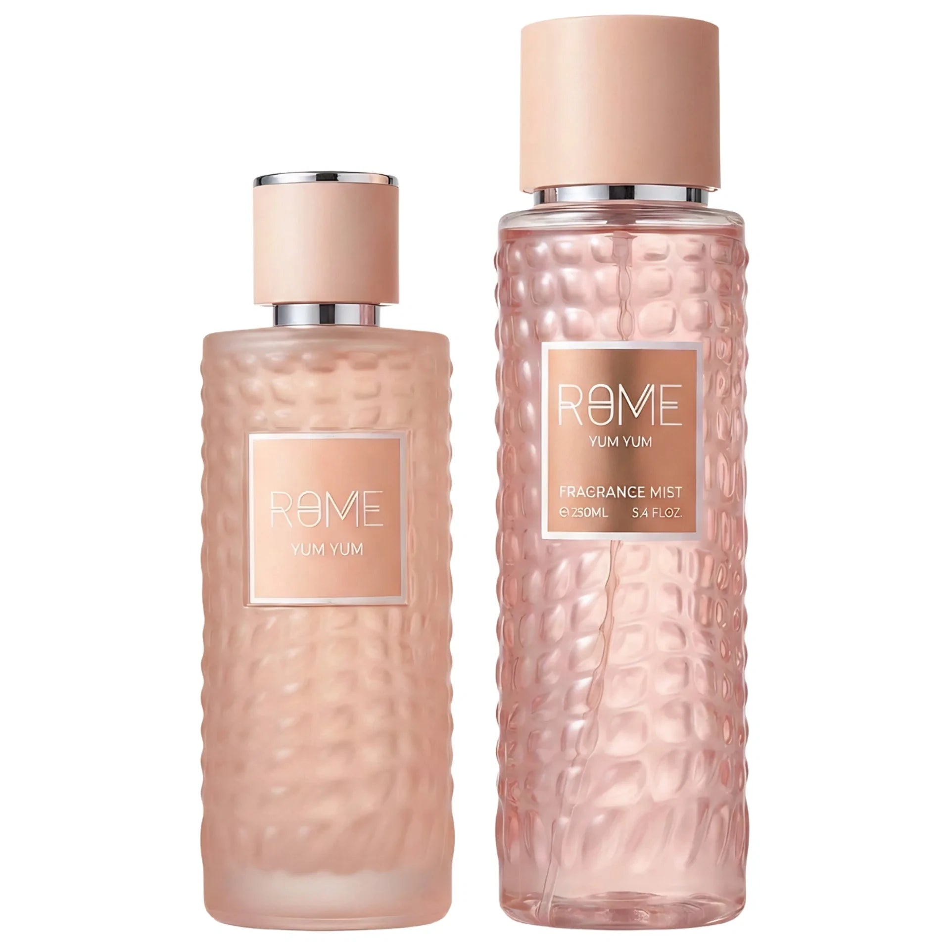 frasco set Rome Yum Yum Mast Perfume con presentación femenina dulce y gourmand
