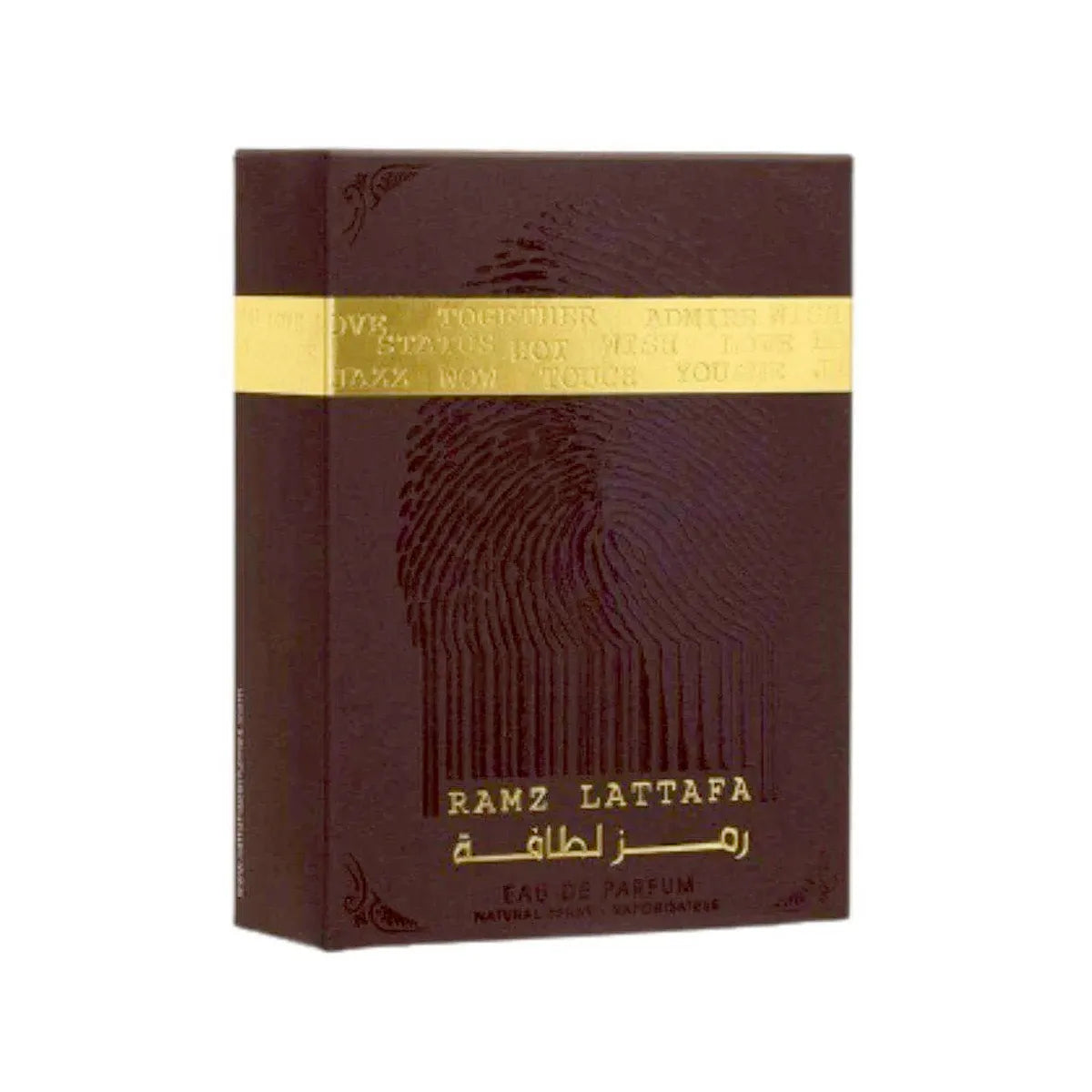 caja Lattafa Ramz Gold Eau de Parfum 100 ml con presentación original para mujer y hombre