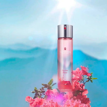 Caja original del perfume Swiss Army Floral For Her Victorinox 100ml EDT