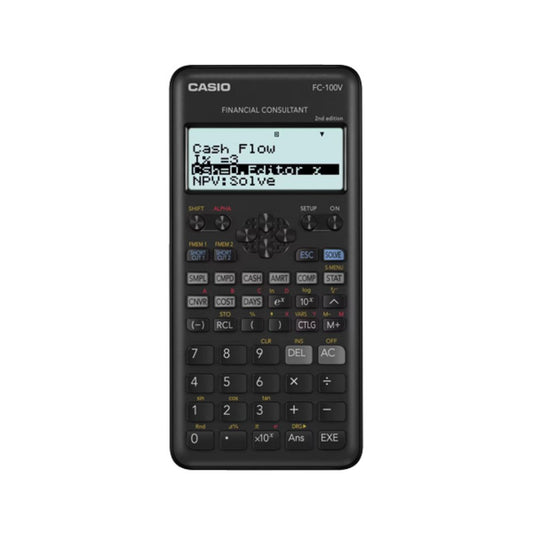 Calculadora Casio FC-100V-2-W-DT