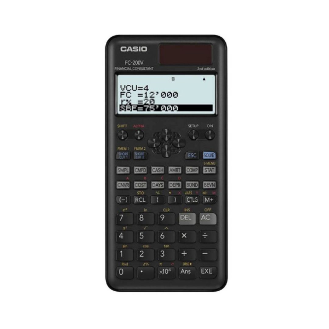 Calculadora Casio FC-200V-2-W-DT