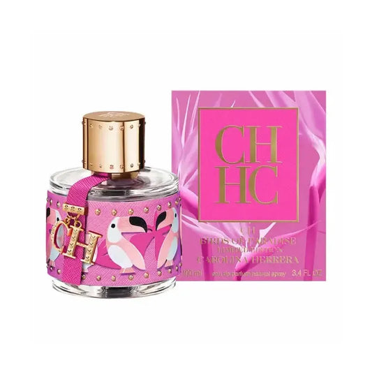 perfume original carolina herrera birds of paradise para mujer frasco de 100ml eau de parfum