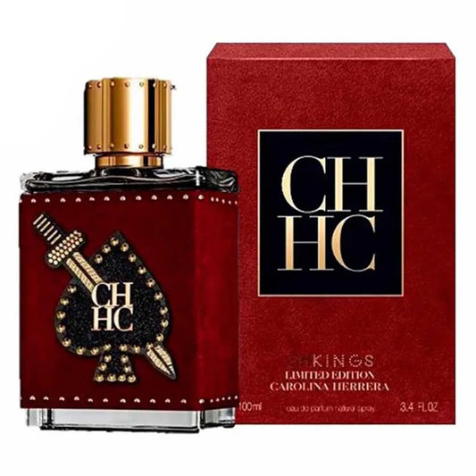 perfume original carolina herrera kings para hombre frasco de 100ml eau de parfum