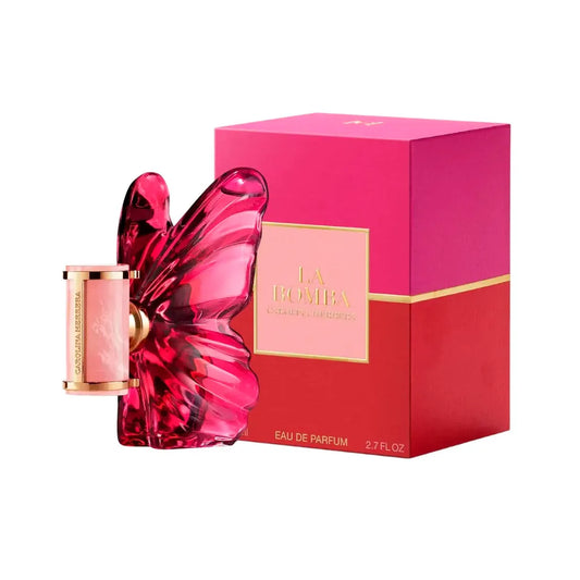 Perfume Carolina Herrera La Bomba Mujer Edp 80ml fragancia femenina oriental floral con notas de pitahaya peonia roja y frangipani