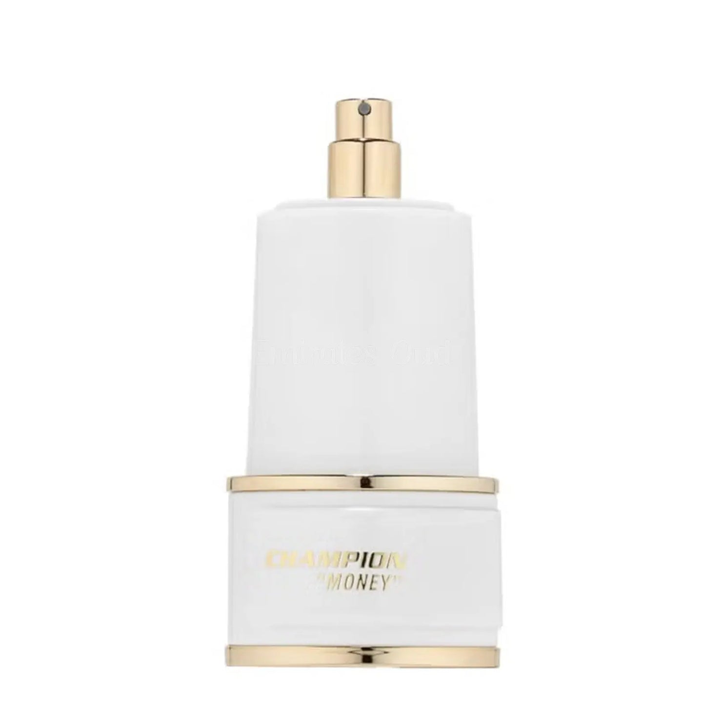 Vista lateral del perfume Champion Money Fragrance World 100ml