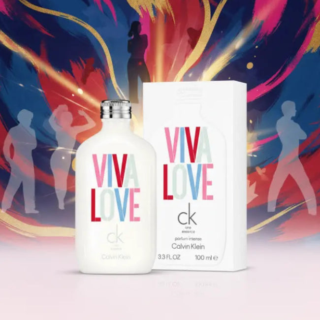 Caja original del perfume CK One Essence Viva Love Calvin Klein 100 ml