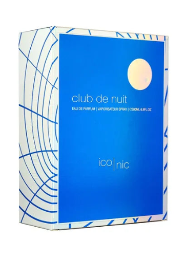 Caja original del perfume Club De Nuit Iconic Armaf 200 ml