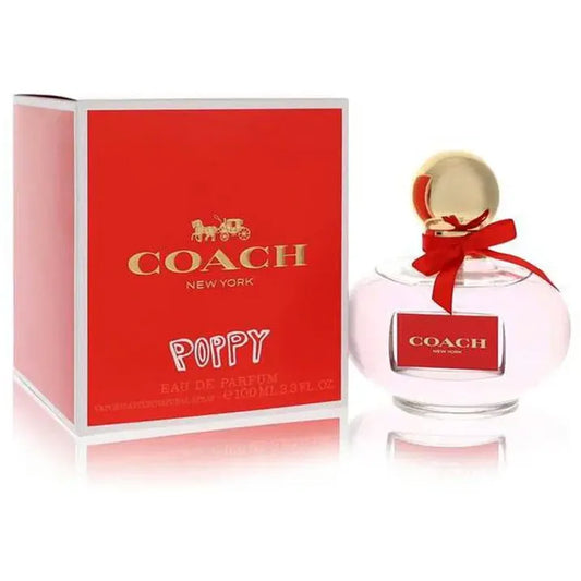 perfume original coach poppy para mujer frasco de 100ml eau de parfum con aroma floral juvenil y alegre