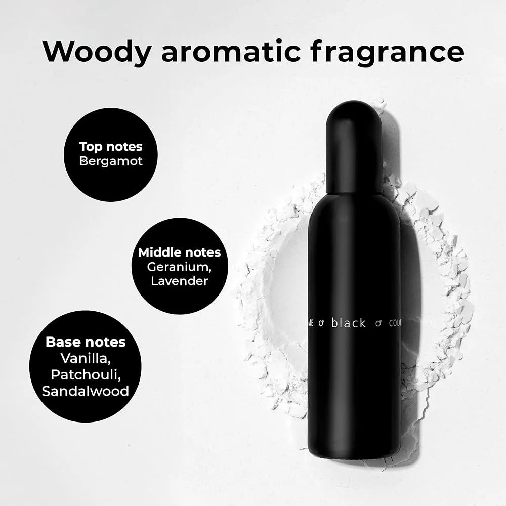 Milton Lloyd Colour Me Black eau de parfum masculino 100ml fragancia elegante oriental especiada