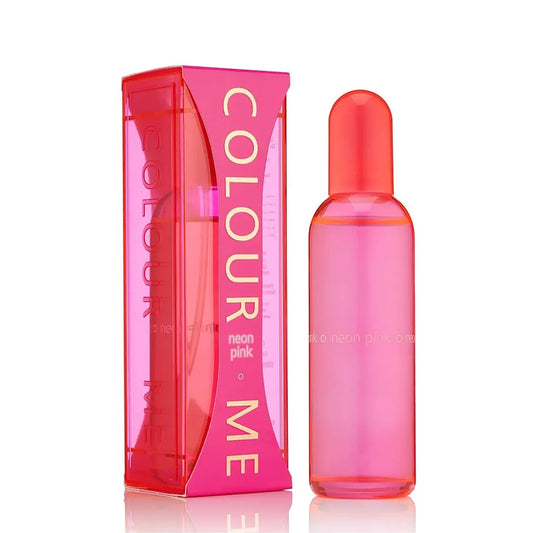 Perfume Colour Me Neon Pink Milton Lloyd 100ml eau de parfum fragancia floral frutal fresca y juvenil