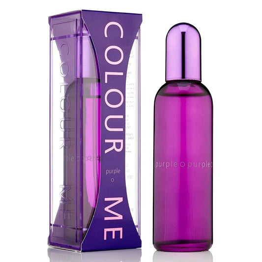 Perfume Colour Me Purple Milton Lloyd 100ml eau de parfum fragancia floral frutal femenina fresca y moderna