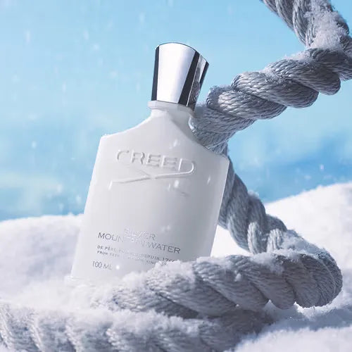 Presentación completa del perfume Creed Silver Mountain Water Eau De Parfum Unisex 100ml