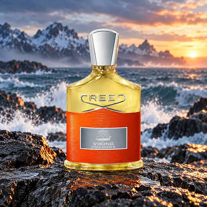 creed viking cologne edp 100 ml para hombre en ambiente nórdico y oceánico