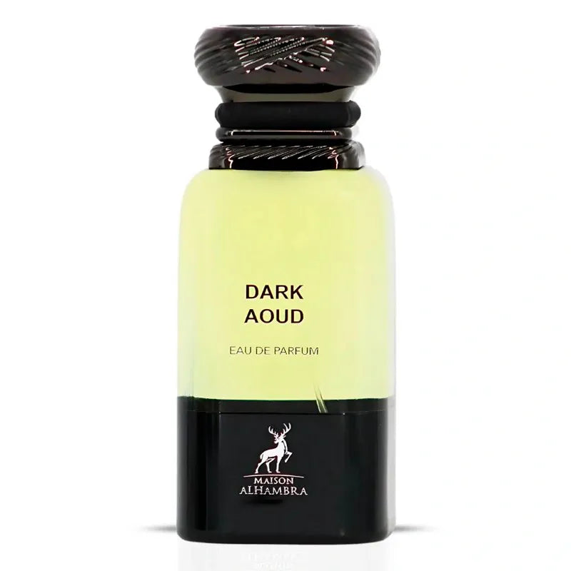 Caja Maison Alhambra Dark Oud 80 ml Eau de Parfum empaque original