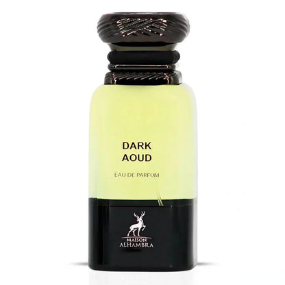 Caja Maison Alhambra Dark Oud 80 ml Eau de Parfum empaque original