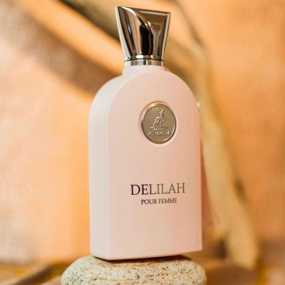 Presentación completa del perfume Delilah Maison Alhambra 100ml