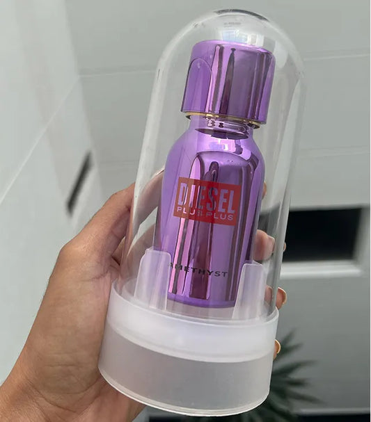 perfume original diesel amethyst para mujer frasco de 75ml eau de toilette con aroma floral vibrante y juvenil