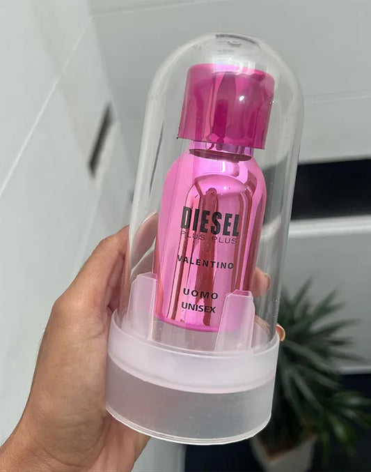 perfume original diesel valentino uomo plus plus unisex frasco de 75ml eau de toilette con aroma amaderado y sofisticado