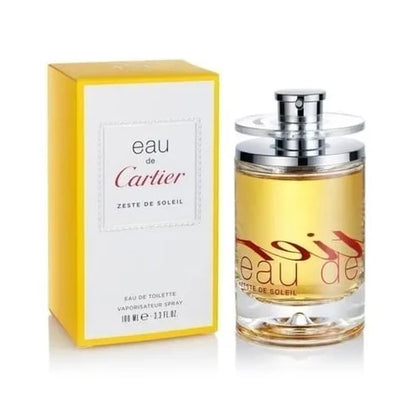 eau de cartier zeste de soleil  