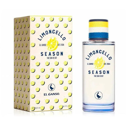Perfume El Ganso Limoncello Season 125 ml Eau de Toilette para hombre con frasco amarillo