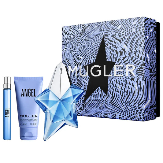 Estuche Ángel Mugler Thierry Set para mujer EDP 50ml con icónica fragancia gourmand oriental
