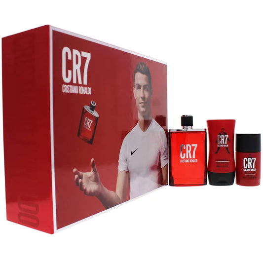 Estuche CR7 de Cristiano Ronaldo Set para hombre EDT 100ml con fresca fragancia cítrica amaderada
