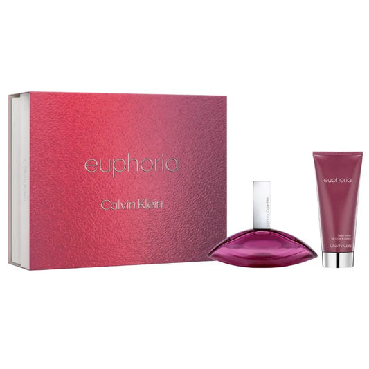 Estuche Euphoria de Calvin Klein Set para mujer Eau de Parfum 100ml con sensual fragancia oriental floral
