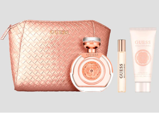 Vista frontal del Estuche Guess Bella Vita Rosa 100 ml Eau de Toilette