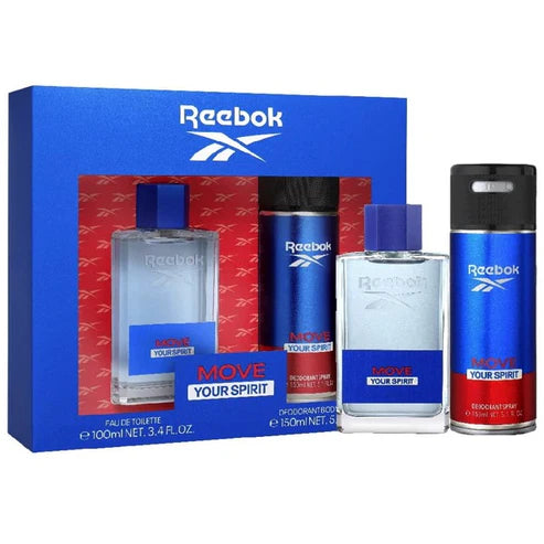 Estuche Reebok Move Your Spirit Set 100ml Eau De Toilette Hombre