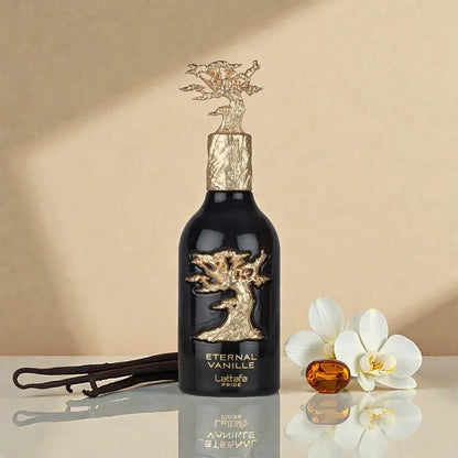 Vista frontal Eternal Vanille Lattafa Pride perfume original