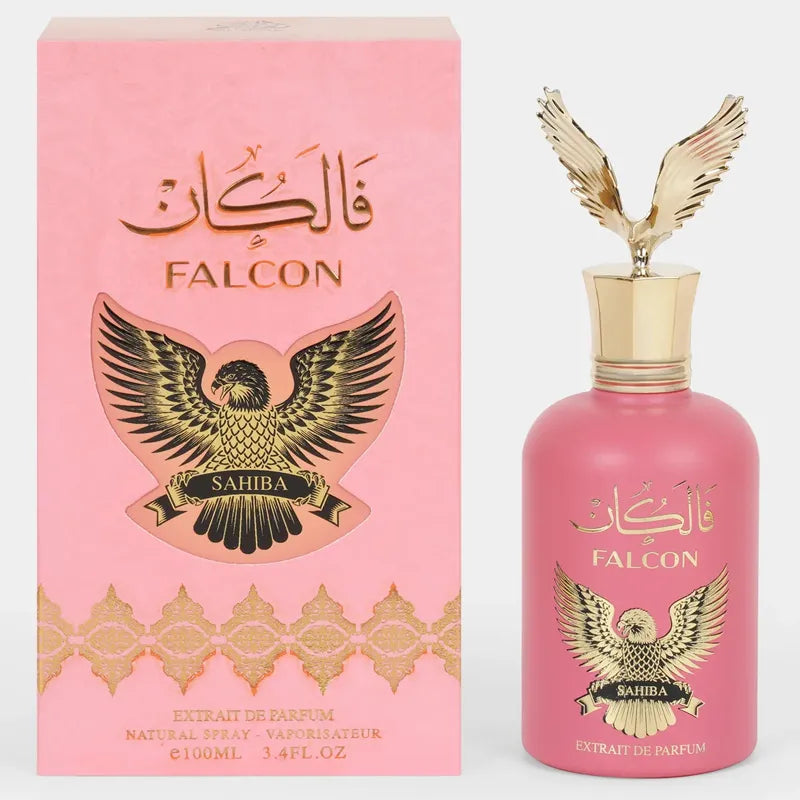 Perfume de nicho Falcon Sahiba en presentación 100ml Extrait de Parfum con aroma opulento y duradero inspirado en Oriente Medio